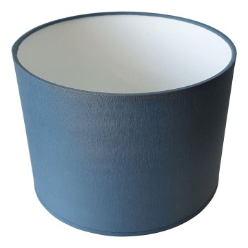 Pantalla de repuesto universal cilíndrica E27 Ø 30 cm, azul