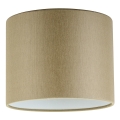 Pantalla de repuesto universal cilíndrica para E27, diámetro 20 cm, beige