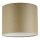 Pantalla de repuesto universal cilíndrica para E27, diámetro 20 cm, beige