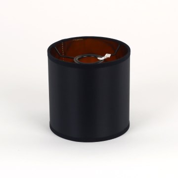 Pantalla de repuesto universal WALEC E27, diámetro 16 cm, negra/dorada