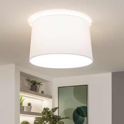 Pantalla universal KERIA de 45 cm de diámetro, blanca