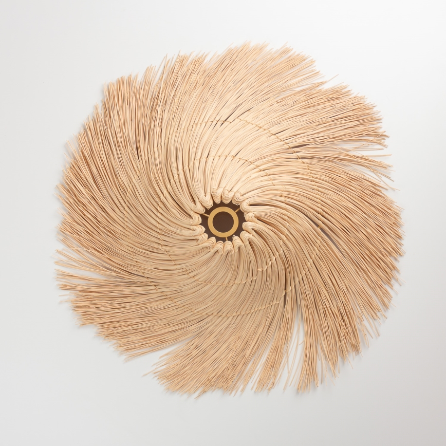 Pantalla universal KERIA diámetro 70 cm beige