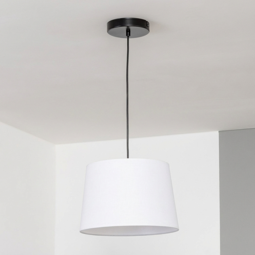 Pantalla universal KERIA Ø 30 cm blanca