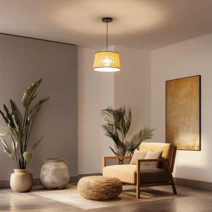 Pantalla universal KERIA Ø 35 cm beige