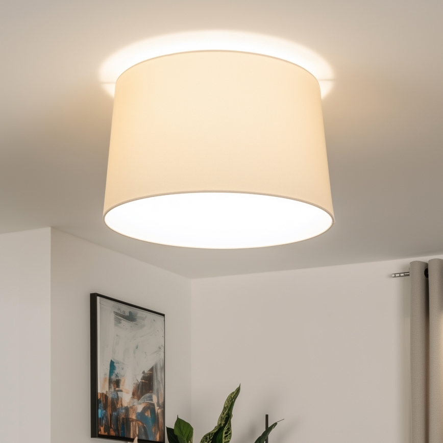 Pantalla universal KERIA Ø 45 cm beige