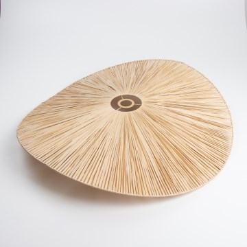Pantalla universal KERIA, Ø 80 cm, beige
