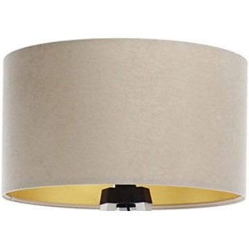 Pantalla universal STANDART E27 diá. 45 cm beige/dorado