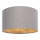 Pantalla universal STANDART E27 diá. 45 cm gris/dorado