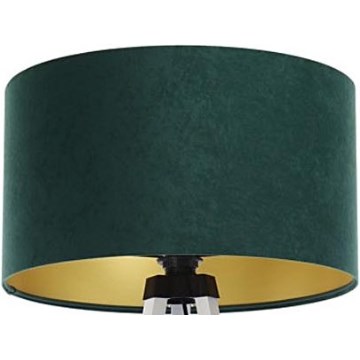 Pantalla universal STANDART E27 diá. 45 cm verde/dorado