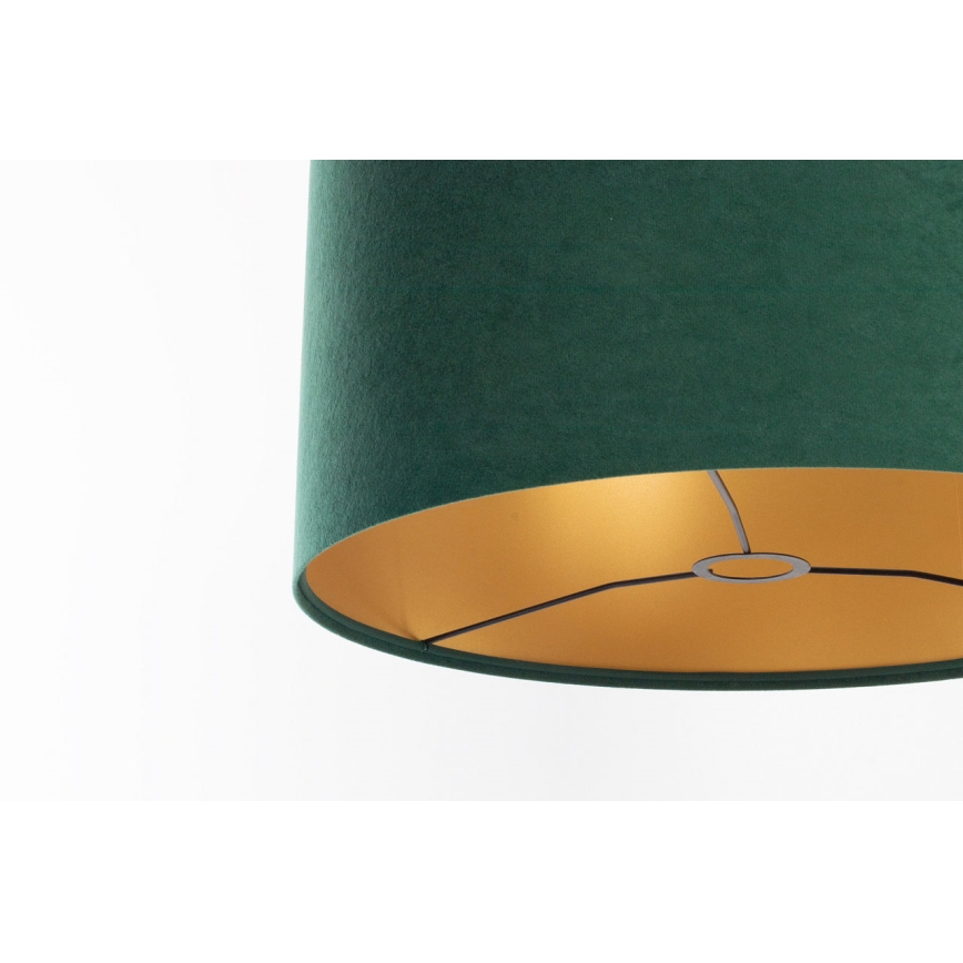 Pantalla universal STANDART E27 diá. 45 cm verde/dorado