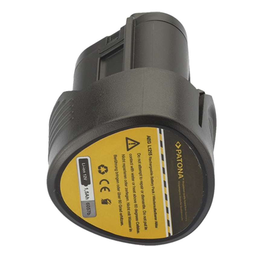 PATONA - Batería AEG 12V 1500mAh Li-Ion