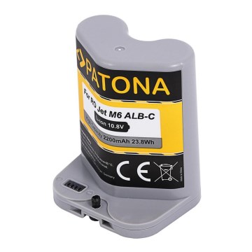 PATONA - Batería iRobot Braava Jet M6 10,8V 2200mAh Li-lon