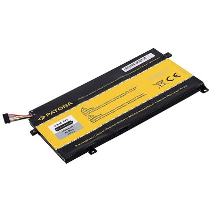 PATONA - Batería Lenovo Thinkpad E470/E475 4400mAh Li-lon 10,95V 01AV411