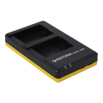 PATONA - Cargador Dual Rápido para Baterías Sony NP-FW50 USB