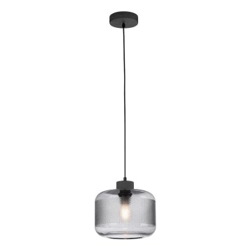 Paul Neuhaus 2005-25 - Lámpara colgante BOLETUS 1xE27/10W/230V diá. 23,5 cm gris
