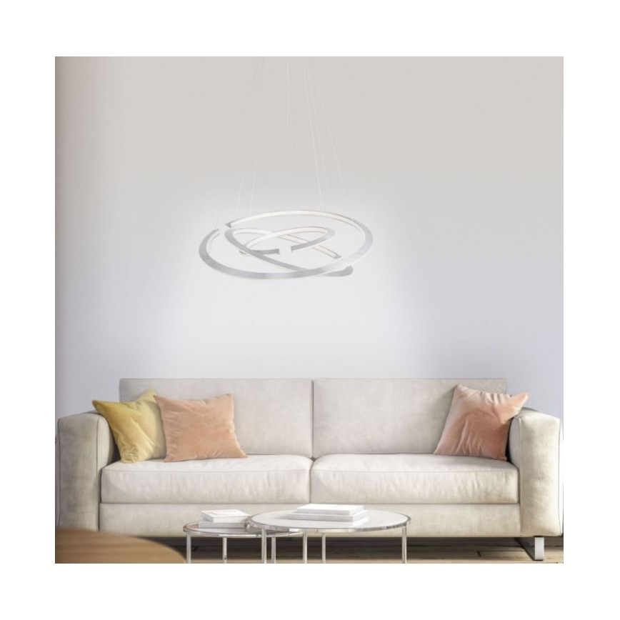 Paul Neuhaus 2493-55 - Lámpara colgante LED regulable con cable ALESSA 3xLED/38W/230V + mando a distancia