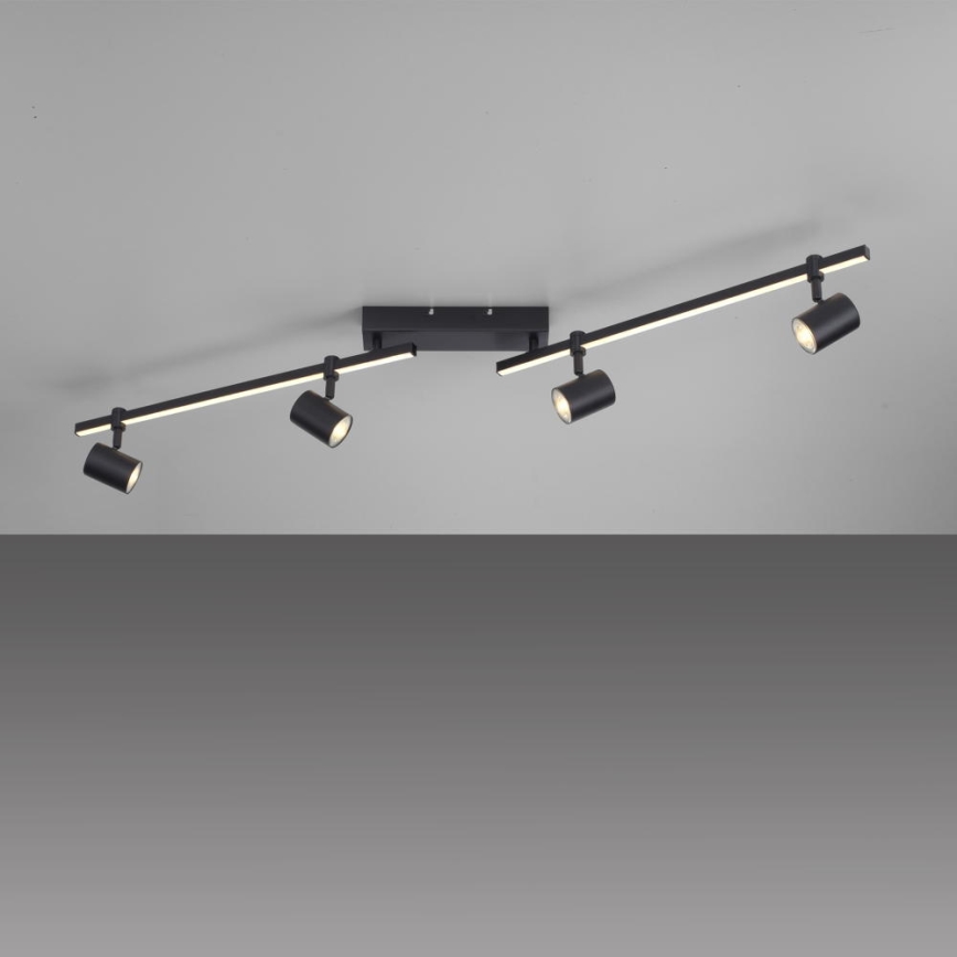 Paul Neuhaus 6525-18 - Foco LED empotrable BARIK 4xGU10/4,5W/230V + LED/10W