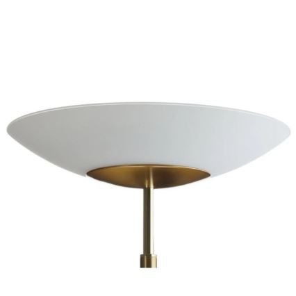 Paul Neuhaus 655-60 - Lámpara de pie LED regulable ALFRED LED/28W/230V+LED/4W/230V latón
