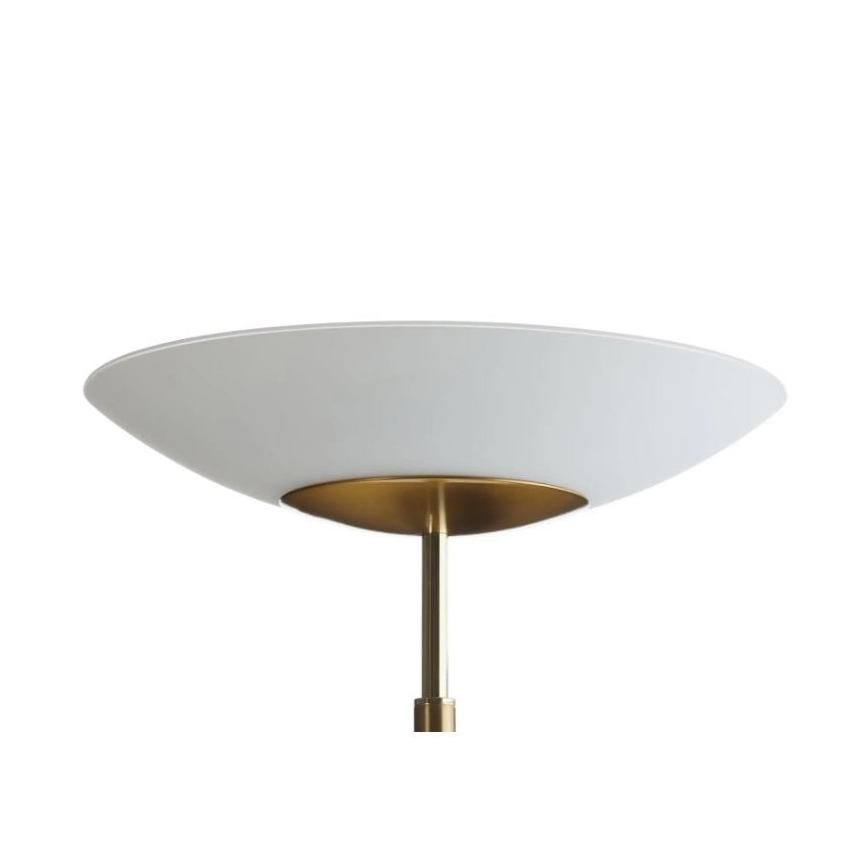 Paul Neuhaus 655-60 - Lámpara de pie LED regulable ALFRED LED/28W/230V+LED/4W/230V latón
