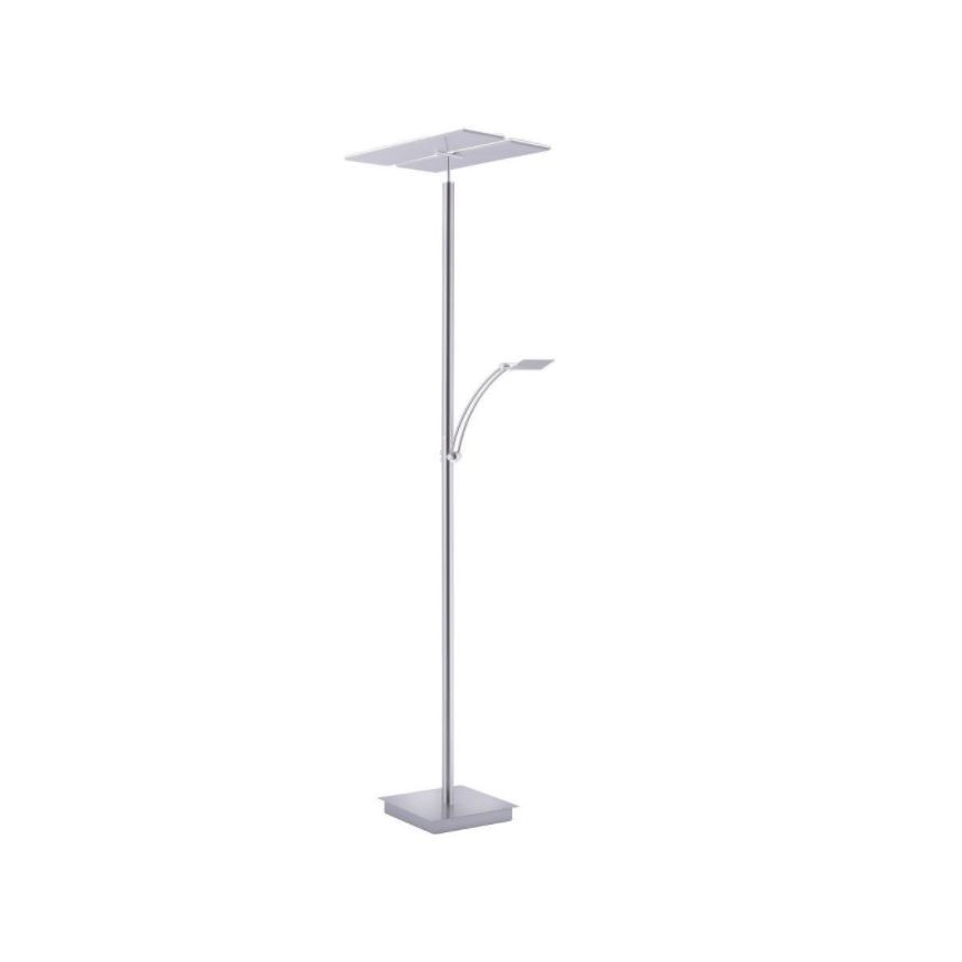 Paul Neuhaus 687-55 - Lámpara de pie LED regulable ARTUR 2xLED/27W + LED/6W
