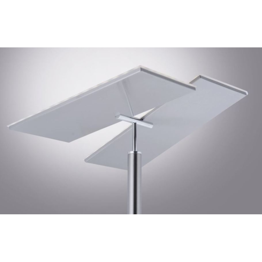 Paul Neuhaus 687-55 - Lámpara de pie LED regulable ARTUR 2xLED/27W + LED/6W