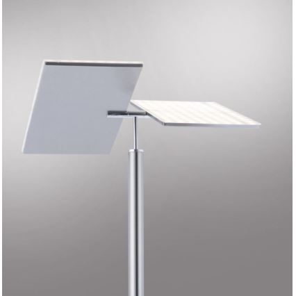Paul Neuhaus 687-55 - Lámpara de pie LED regulable ARTUR 2xLED/27W + LED/6W