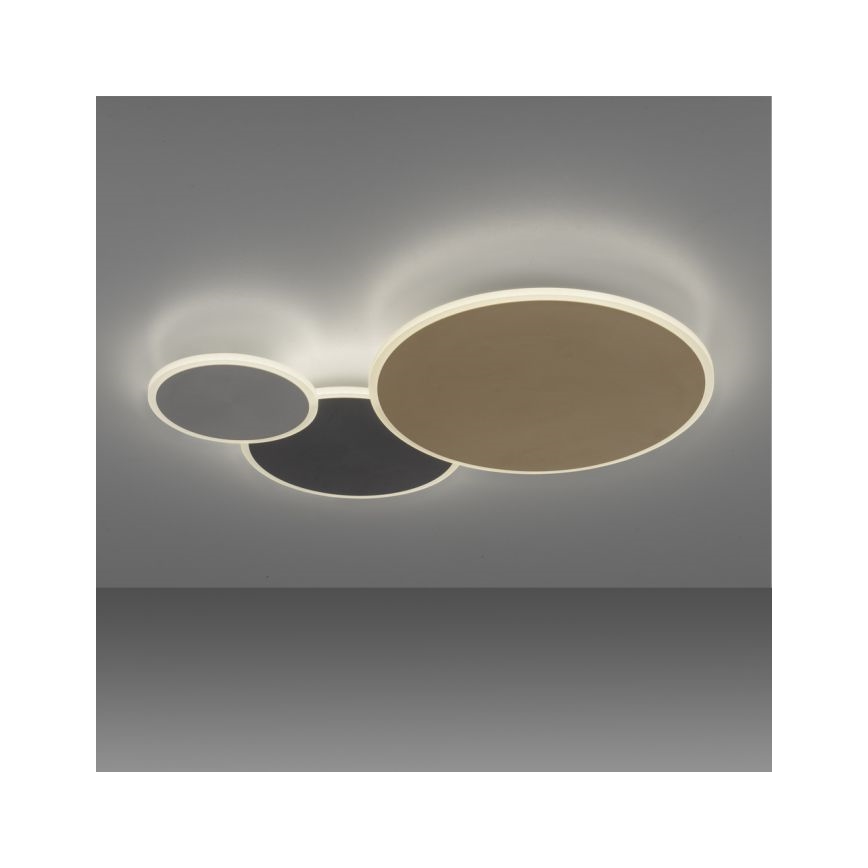 Paul Neuhaus 8007-70 - Plafón LED regulable Q-PIATO LED/35W/230V 2700-5000K Wi-Fi + control remoto