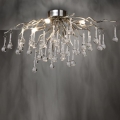 Paul Neuhaus 8090-55 - Lámpara de techo ICICLE 4xG9/40W/230V 30x60 cm cromo brillante