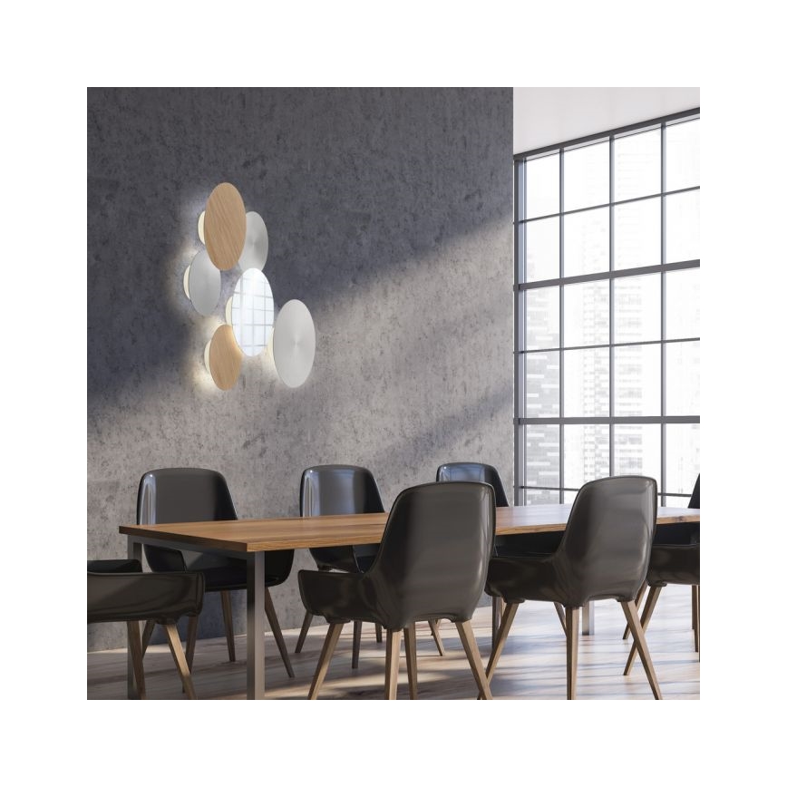 Paul Neuhaus 8152-79 - Aplique LED regulable PUNTUA LED/1W/3,7V 2200 mAh + control remoto
