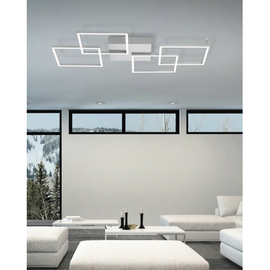 Paul Neuhaus 8190-55 - Plafón LED regulable INIGO 4xLED/8W/230V