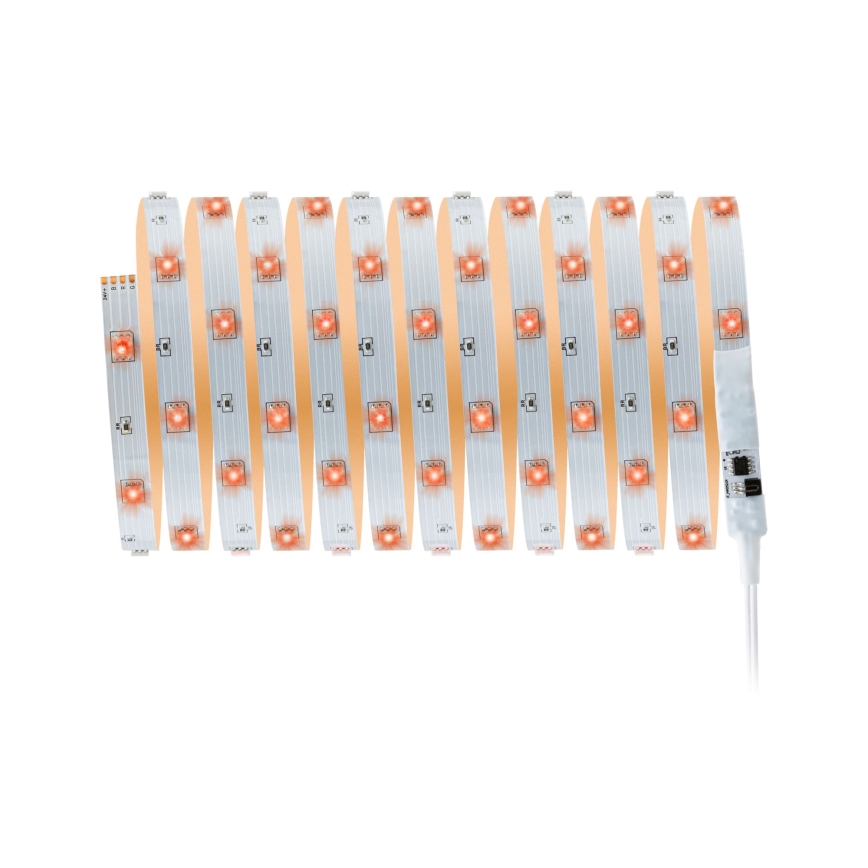 Paulmann 3988 - Tira LED RGBW regulable de 13 W TIP, 5 m, 230 V + mando a distancia