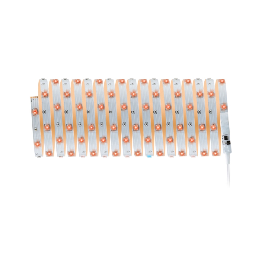 Paulmann 3989 - Tira LED RGBW regulable de 19W TIP, 10 m, 230V + mando a distancia
