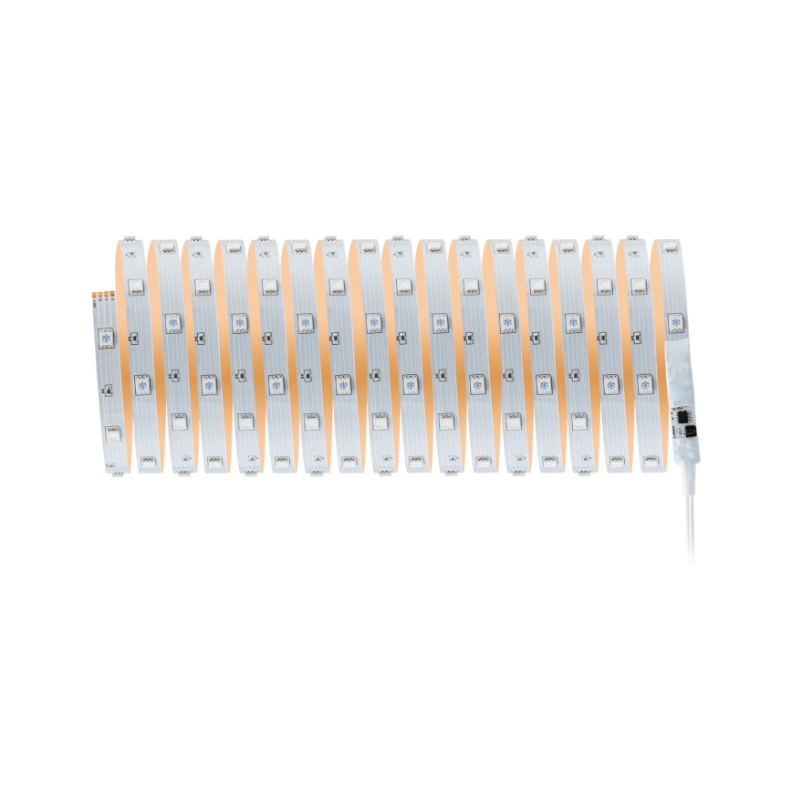 Paulmann 3989 - Tira LED RGBW regulable de 19W TIP, 10 m, 230V + mando a distancia