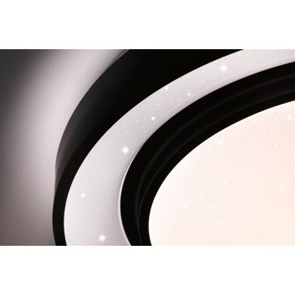 Paulmann 70544 - Plafón LED regulable RGBW/22W RAINBOW 230V 3000-6500K + mando a distancia