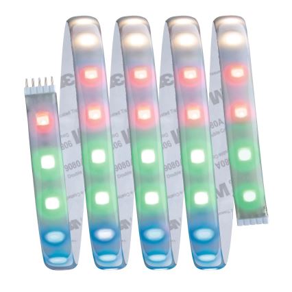 Paulmann 70627 - Tira LED RGB de 18 W, IP44, regulable para baño MAXLED 1,5 m 230 V + mando a distancia