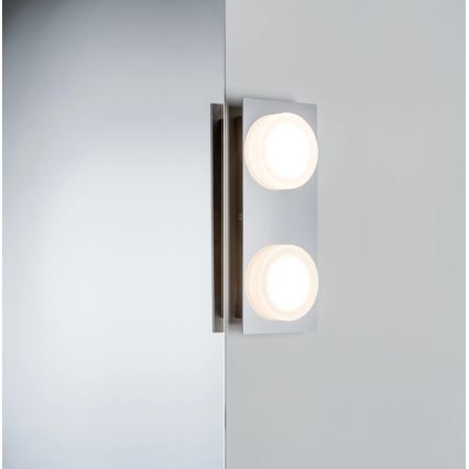 Paulmann 70883 - Aplique de pared para baño DORADUS 2x LED/4,7 W IP23 230V