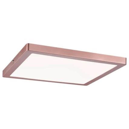 Paulmann 70941 - LED/20W Panel de techo ATRIA 230V 4000K 30x30 cm dorado rosa