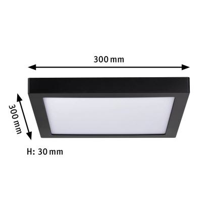 Paulmann 70985 - LED/22W Plafón ABIA 230V