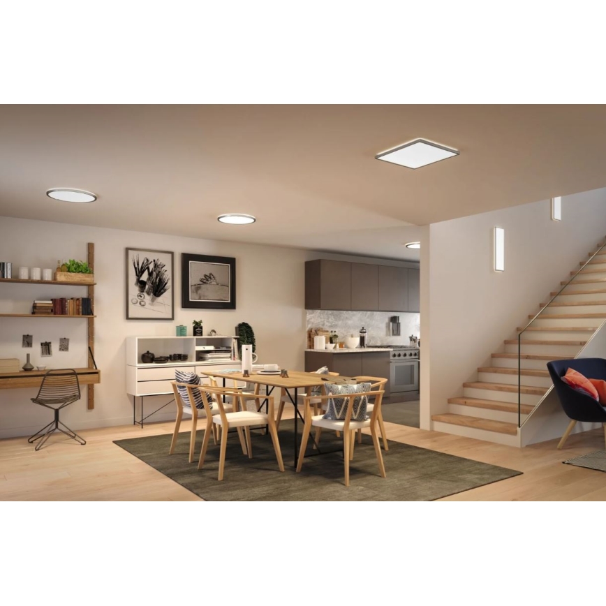 Paulmann 71009 - LED/22W Panel regulable ATRIA 230V 4000K 42x42 cm cromo mate