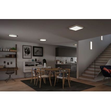 Paulmann 71009 - LED/22W Panel regulable ATRIA 230V 4000K 42x42 cm cromo mate