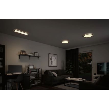 Paulmann 71016 - LED/22W Panel regulable ATRIA 230V 4000K 42x42 cm negro