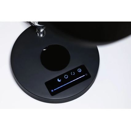 Paulmann 78010 - LED/11W Lámpara de mesa táctil regulable NUMIS 230V 2700/4000/6500K negro