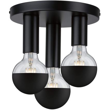 Paulmann 79761 - Plafón HALDOR 3xE27/20W/230V