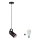 Paulmann 79766 - Lámpara colgante LED RGBW 1xE27/15W LAVEA 230V negra