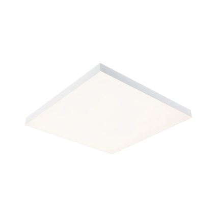 Paulmann 79910 - LED/31W RGBW Luminaria de techo regulable LORIA 230V 3000-6500K 59,5x59,5 cm blanca + mando a distancia