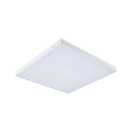 Paulmann 79910 - LED/31W RGBW Luminaria de techo regulable LORIA 230V 3000-6500K 59,5x59,5 cm blanca + mando a distancia