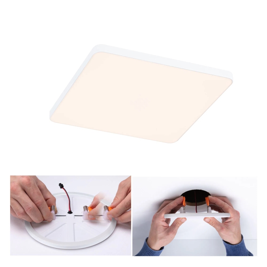Paulmann 79948 - LED/12W IP44 Luminaria empotrable regulable para baño VARIFIT 230V
