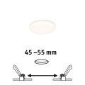 Paulmann 92387 - LED/4,5W IP44 Lámpara empotrable para el baño VARIFIT 230V