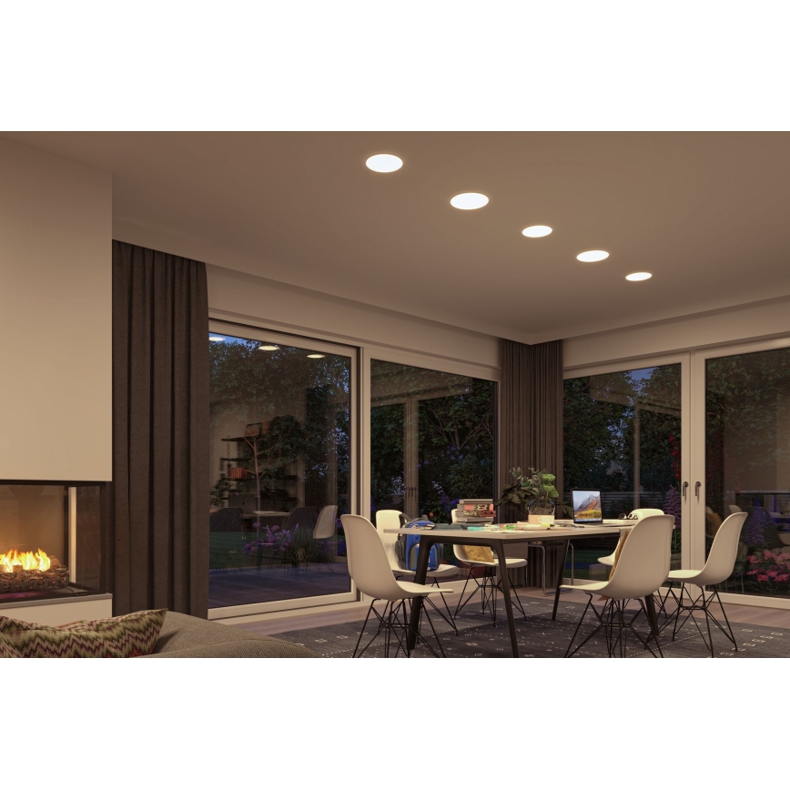 Paulmann 92387 - LED/4,5W IP44 Lámpara empotrable para el baño VARIFIT 230V
