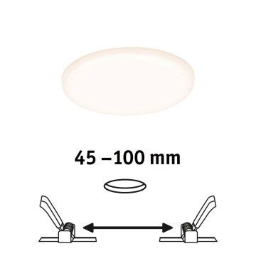 Paulmann 92388 - LED/10W IP44 Lámpara empotrable para el baño VARIFIT 230V